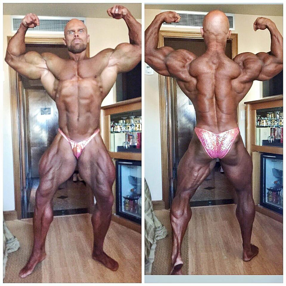Marius Dohne 8 hodin p�ed Arnold Classic Brasil 2015