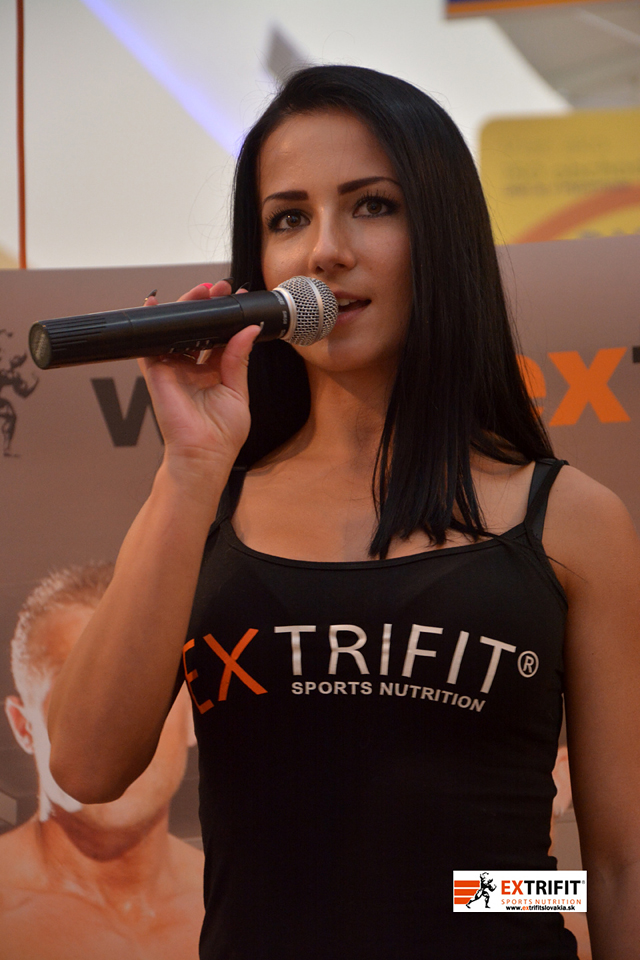 Sabina Plev�kov� na Extrifit Training Day v Ko�ic�ch