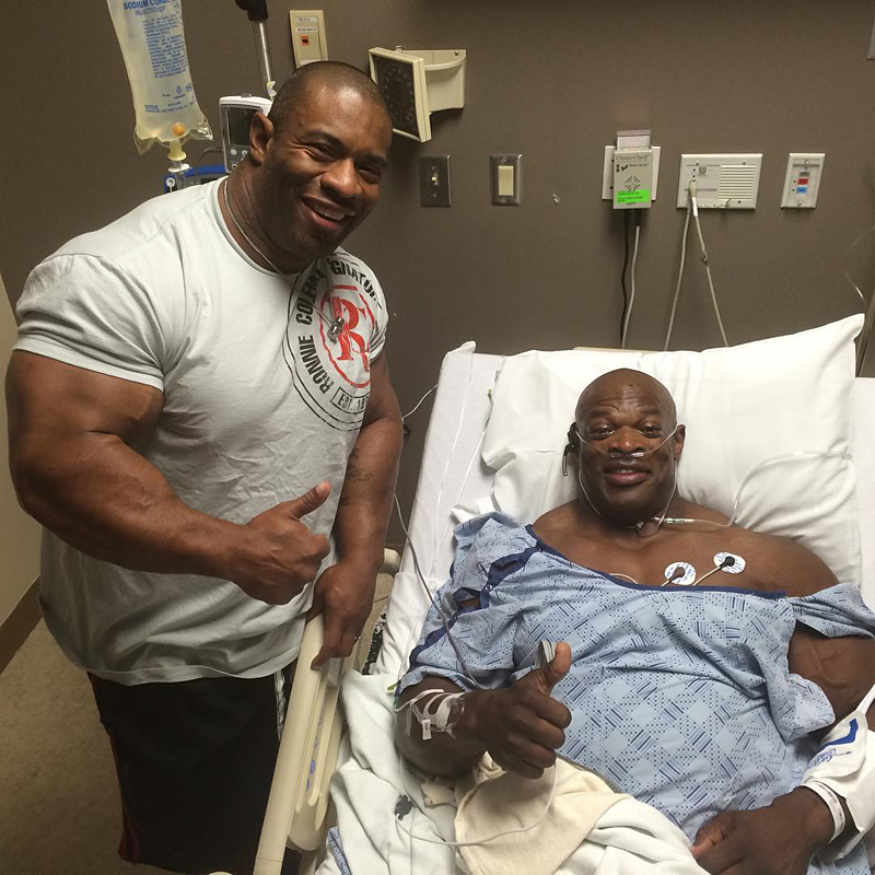 Cory Mathews, Ronnie Coleman