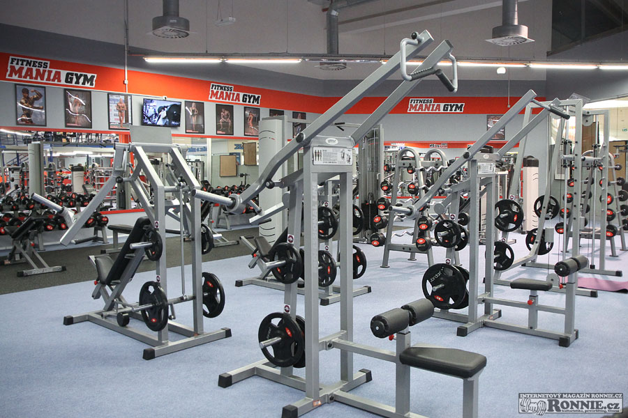Nov� fitness centrum Fitness Mania Gym�