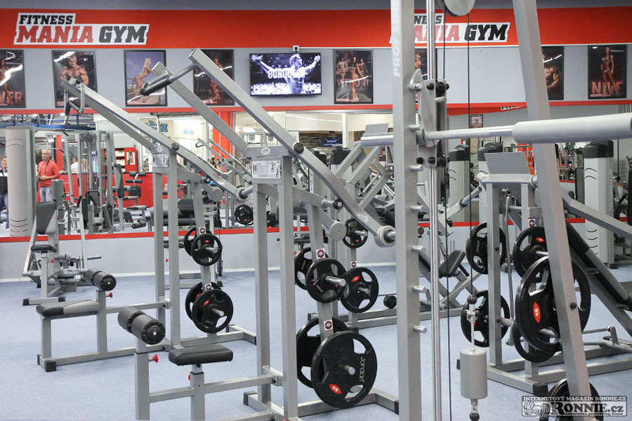 Nov� fitness centrum Fitness Mania Gym�