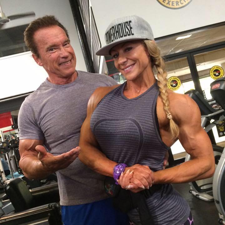 Arnold Schwarzenegger a Amanda Doherty