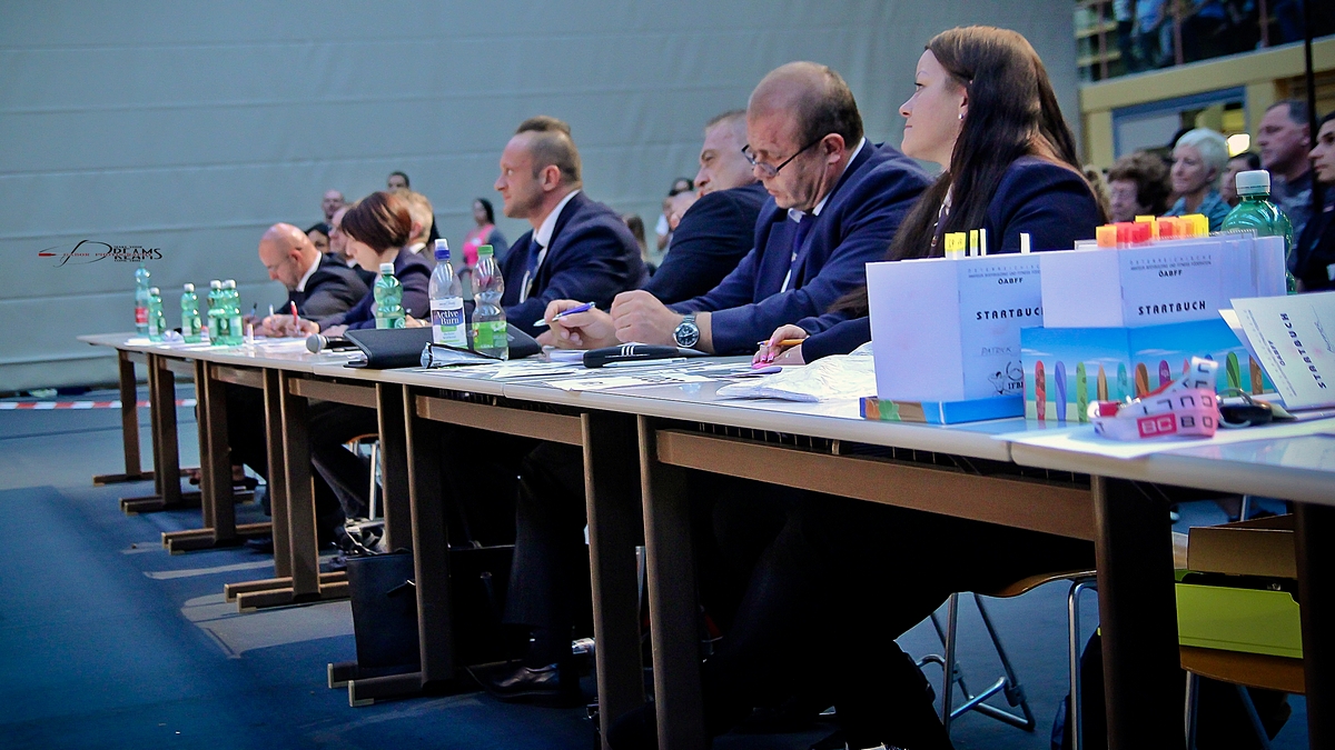 Panel rozhod��ch na International Austria Cup 2015