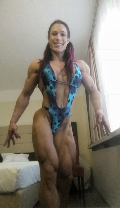 Renata Hronov� p�ed Arnold Classic Europe 2015