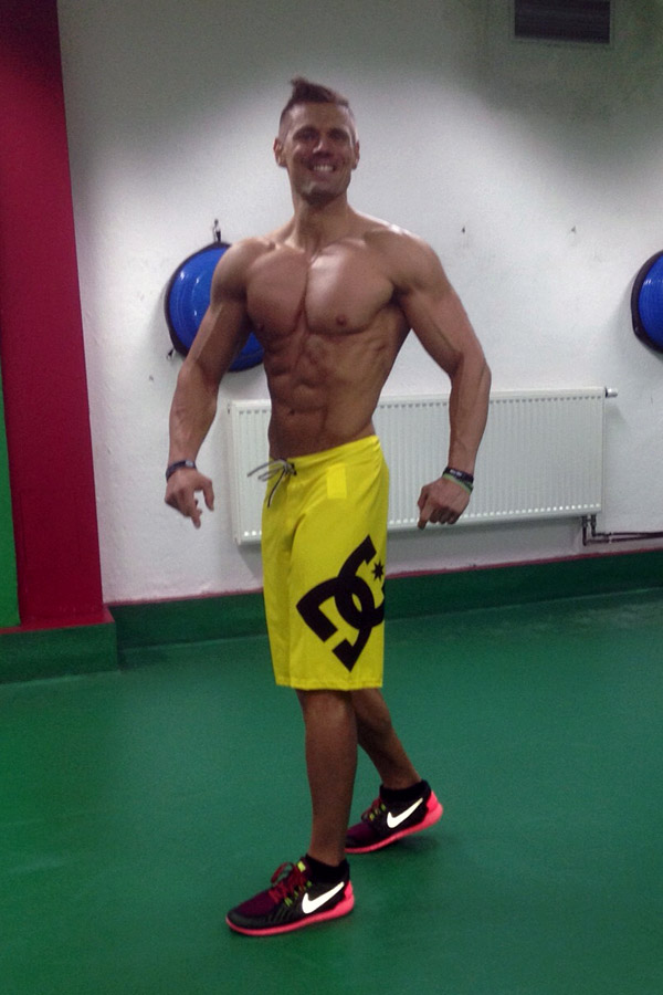 Luk� Macek v p��prav� na Olympia Amateur Europe 2015�