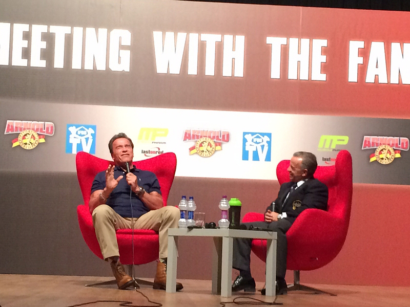 Arnold Schwarzenegger, Rafael Santonja