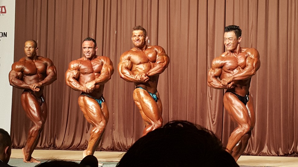 David Henry, Jose Raymond, James "Flex" Lewis, Kim Jun Ho