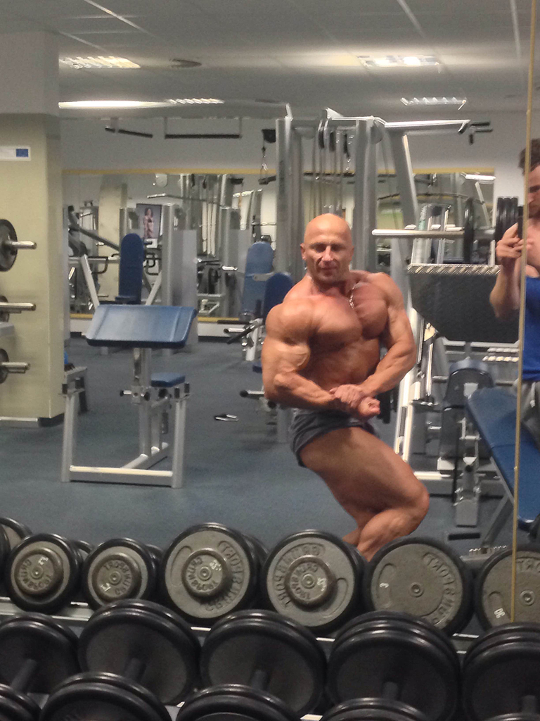 Jan Tom�ek v p��prav� na Olympia Amateur Europe (14. 09. 2015)