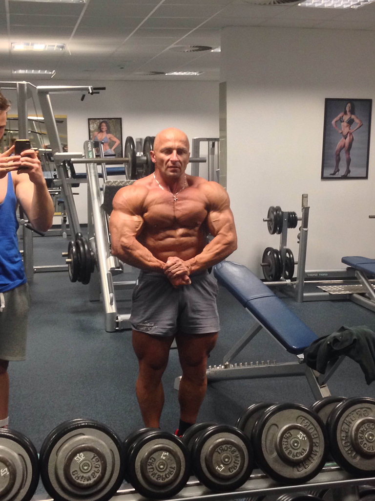 Jan Tom�ek v p��prav� na Olympia Amateur Europe (14. 09. 2015)