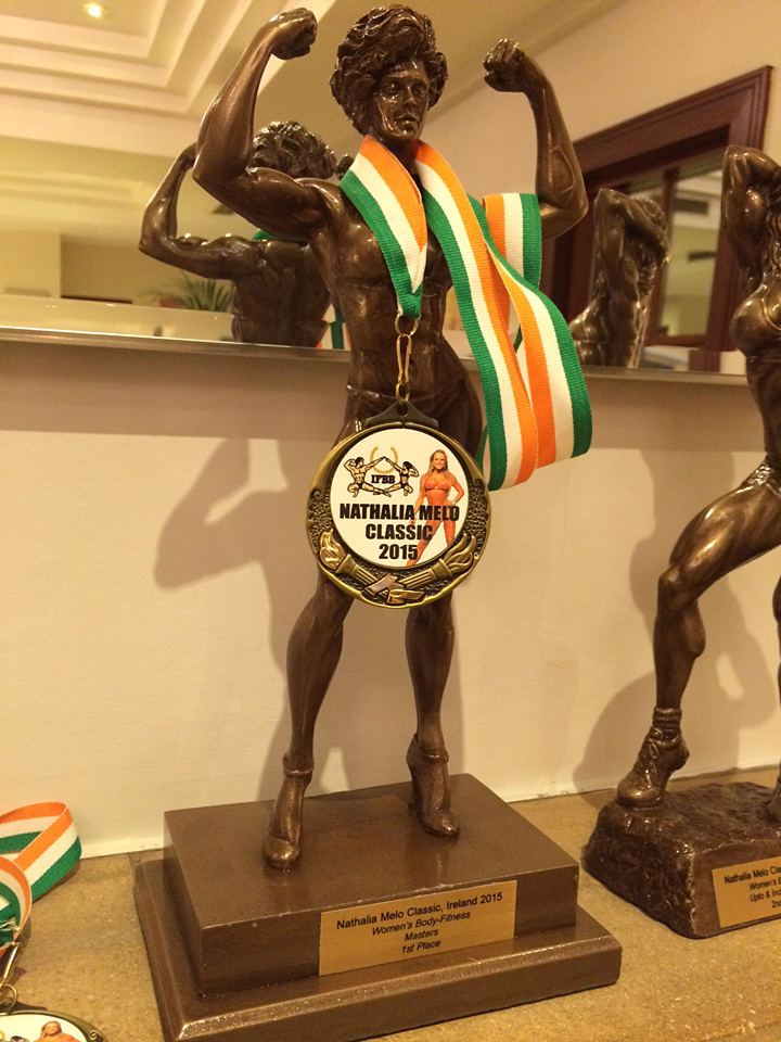 Medaile a trofej z Nathalia Melo Classic 2015�
