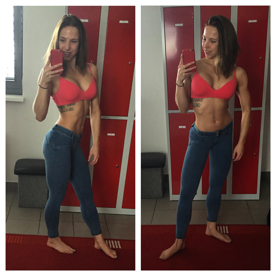 Andrea Hor��kov� p�ed MS ve fitness 2015