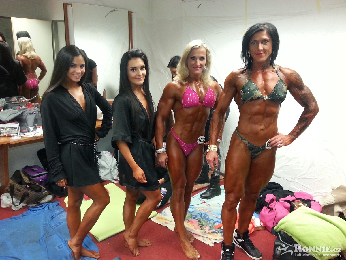 �esk� reprezentantky na MS ve fitness 2015
