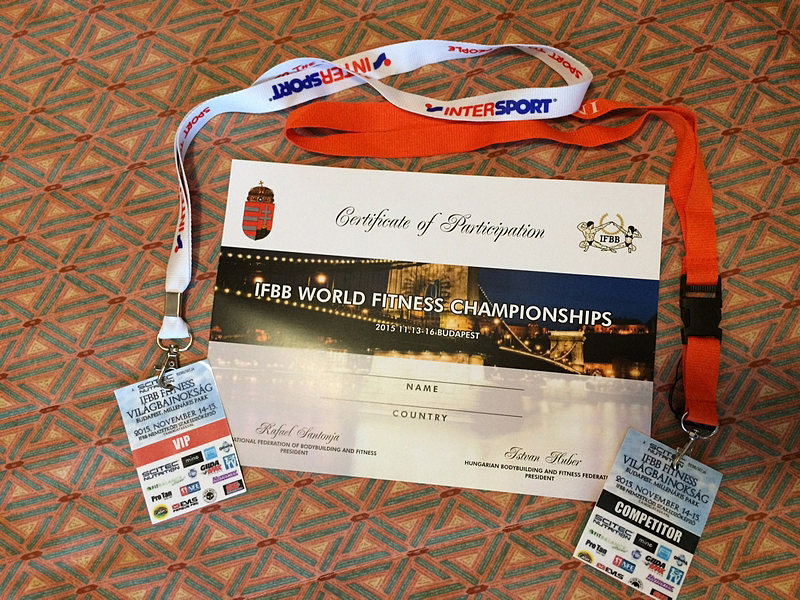 ��astnick� certifik�t na MS ve fitness 2015