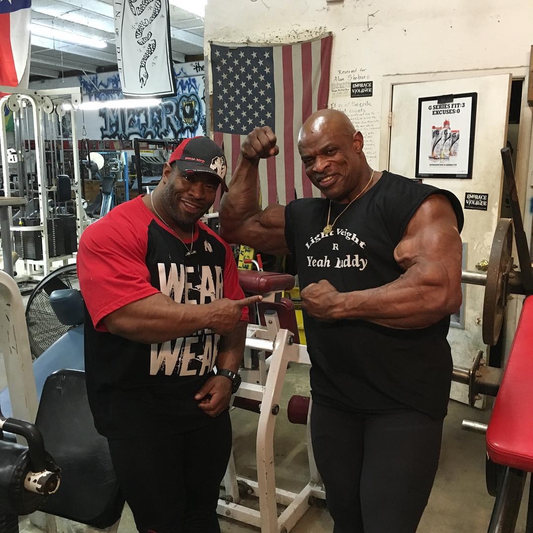 Ronnie Coleman a Cory Mathews