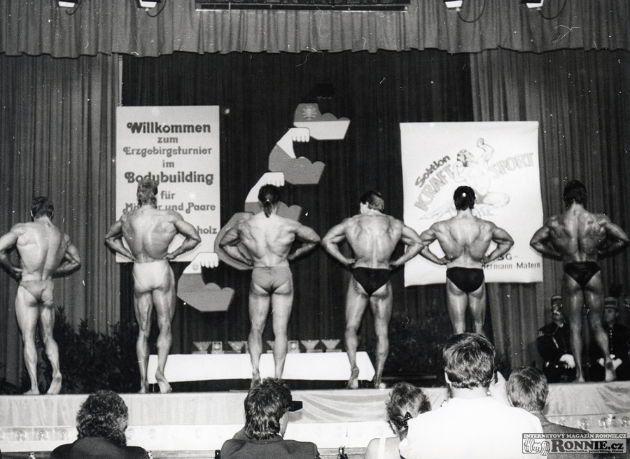 1989 - Annaberg (N�mecko) - druh� zprava Otakar Svoboda, vedle vlevo Josef R�c