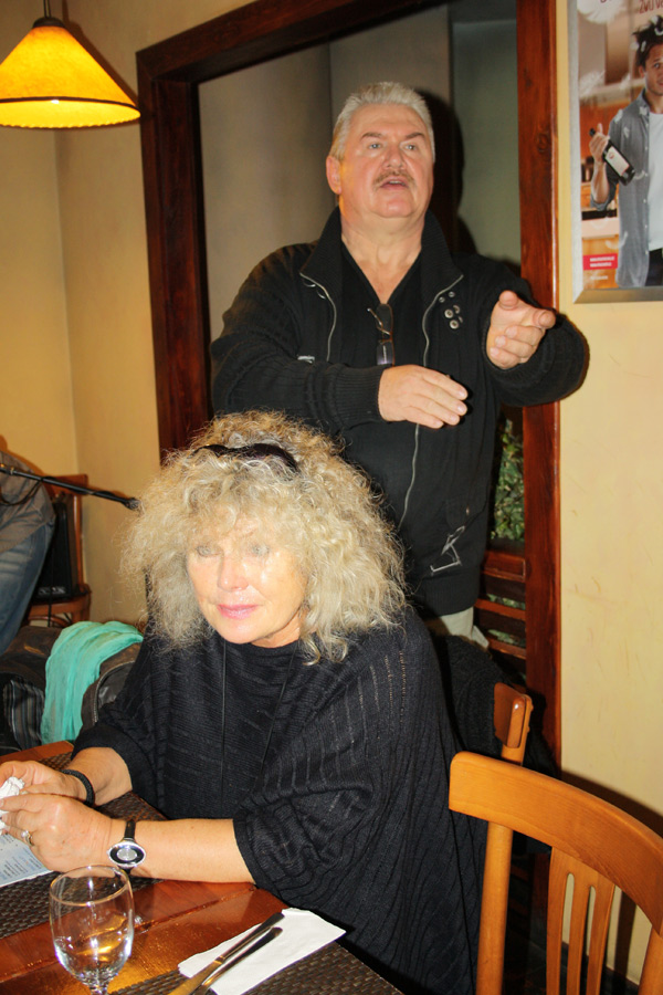 Organiz�tor Karel Tuh��ek a So�a �troblov�