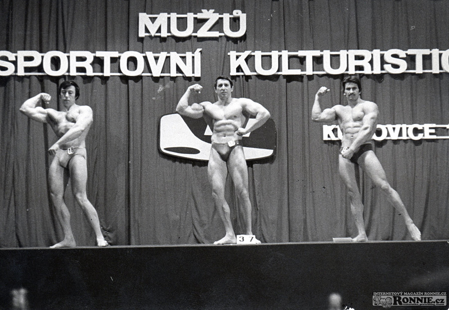 1982 - Mistrovstv� �SR (Kunovice) - zleva Vladim�r Vokn�r a Ji�� Mazuch