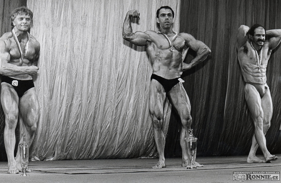 1988 - Mistrovstv� �SR (Ostrava) - Otakar Svoboda uprost�ed