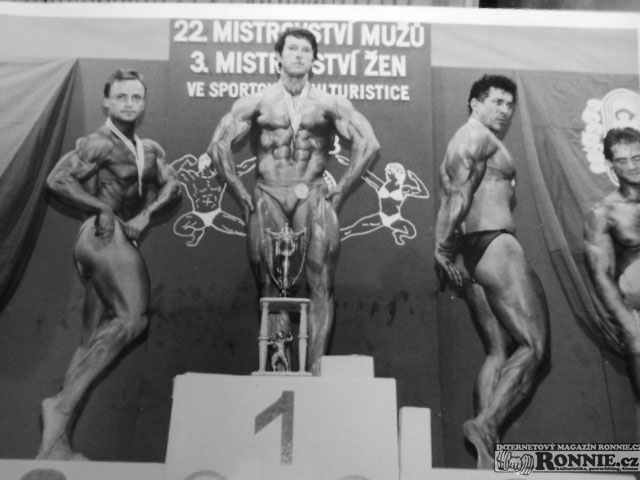1989 - Mistrovstv� �SSR (T�inec) - zleva Javor, Kulovan�, Semer�d