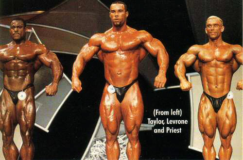 Kevin Levrone v nejhor�� form� sv� kari�ry - 8. na Arnold Classic 1997
