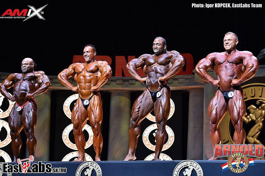 Kai Greene, Joshua Lenartowicz, Cedric McMillan, Justin Compton