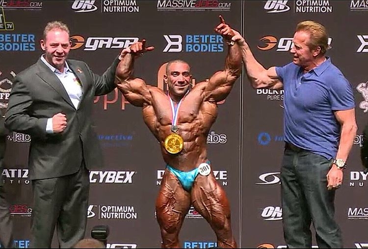 Tony Doherty, Ahmad Ashkanani, Arnold Schwarzenegger