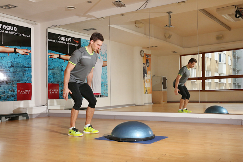 V�skok na bosu do stabilizace