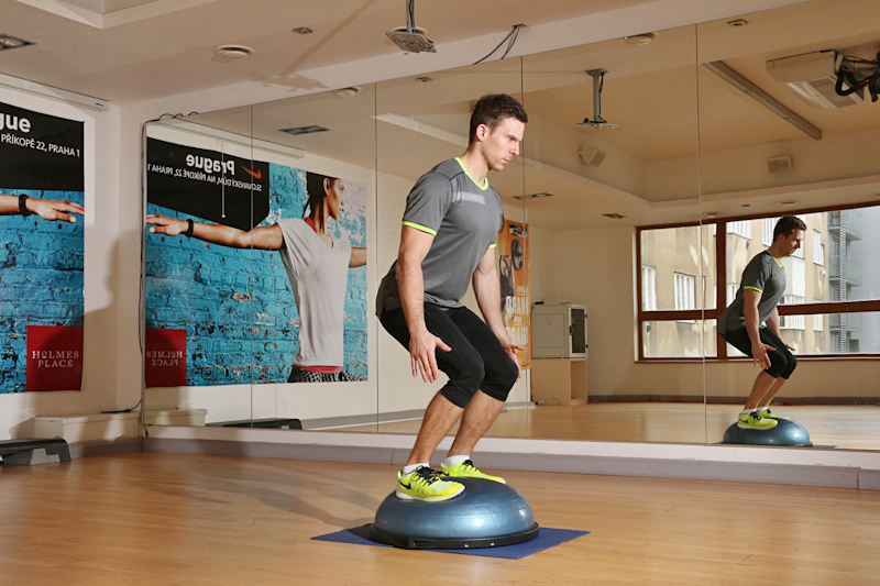 V�skok na bosu do stabilizace
