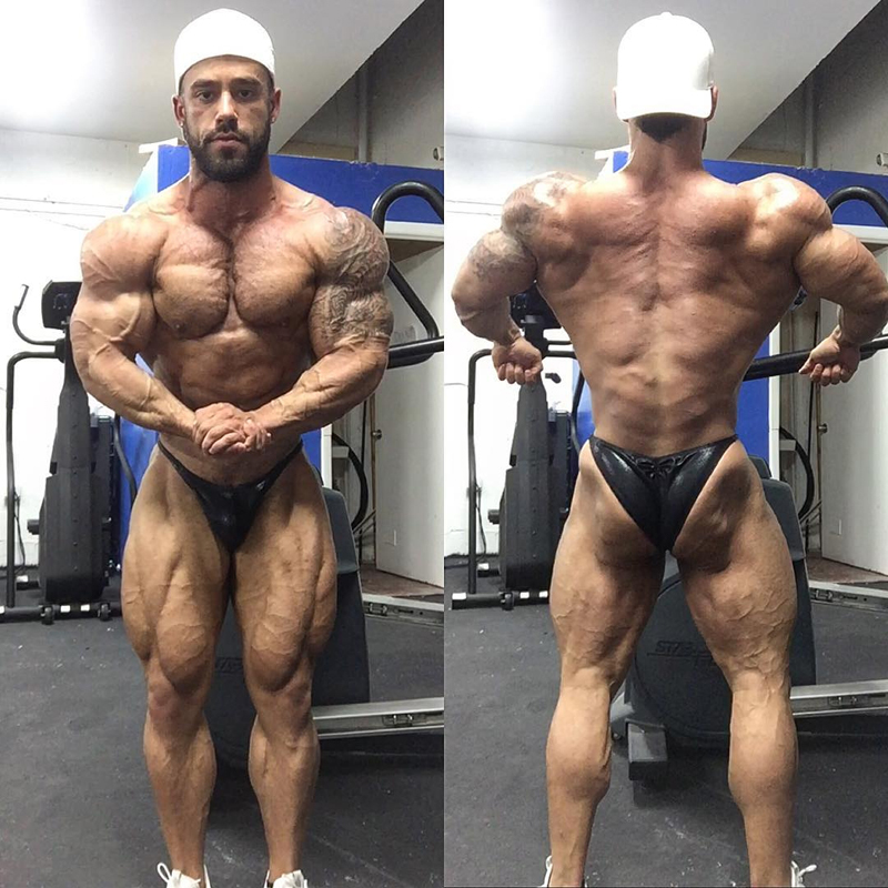 Santi Aragon t�den p�ed Miami Muscle Beach Pro 2016