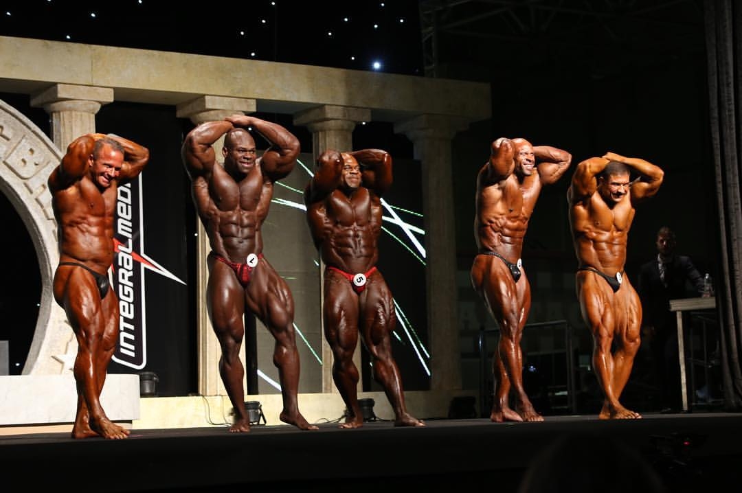 Ronny Rockel, Lionel Beyeke, Kai Greene, Juan Morel, Vitaly Fateev