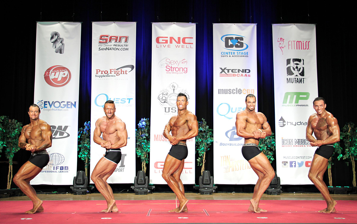 Jan Tou�ek na NPC Muscle Contest Championships Los Angeles 2016