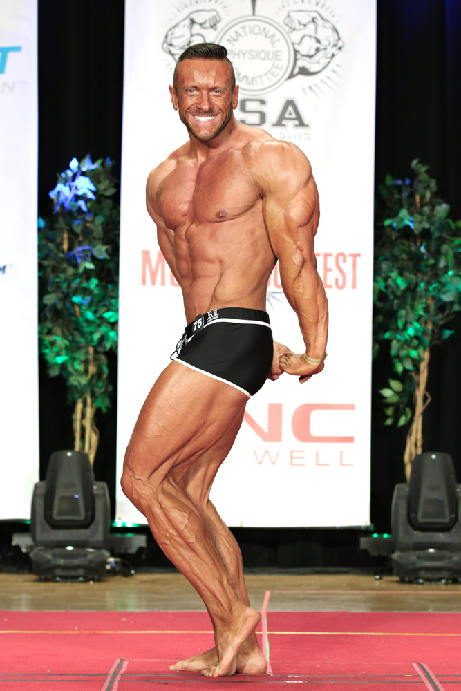 Jan Tou�ek na NPC Muscle Contest Championships Los Angeles 2016