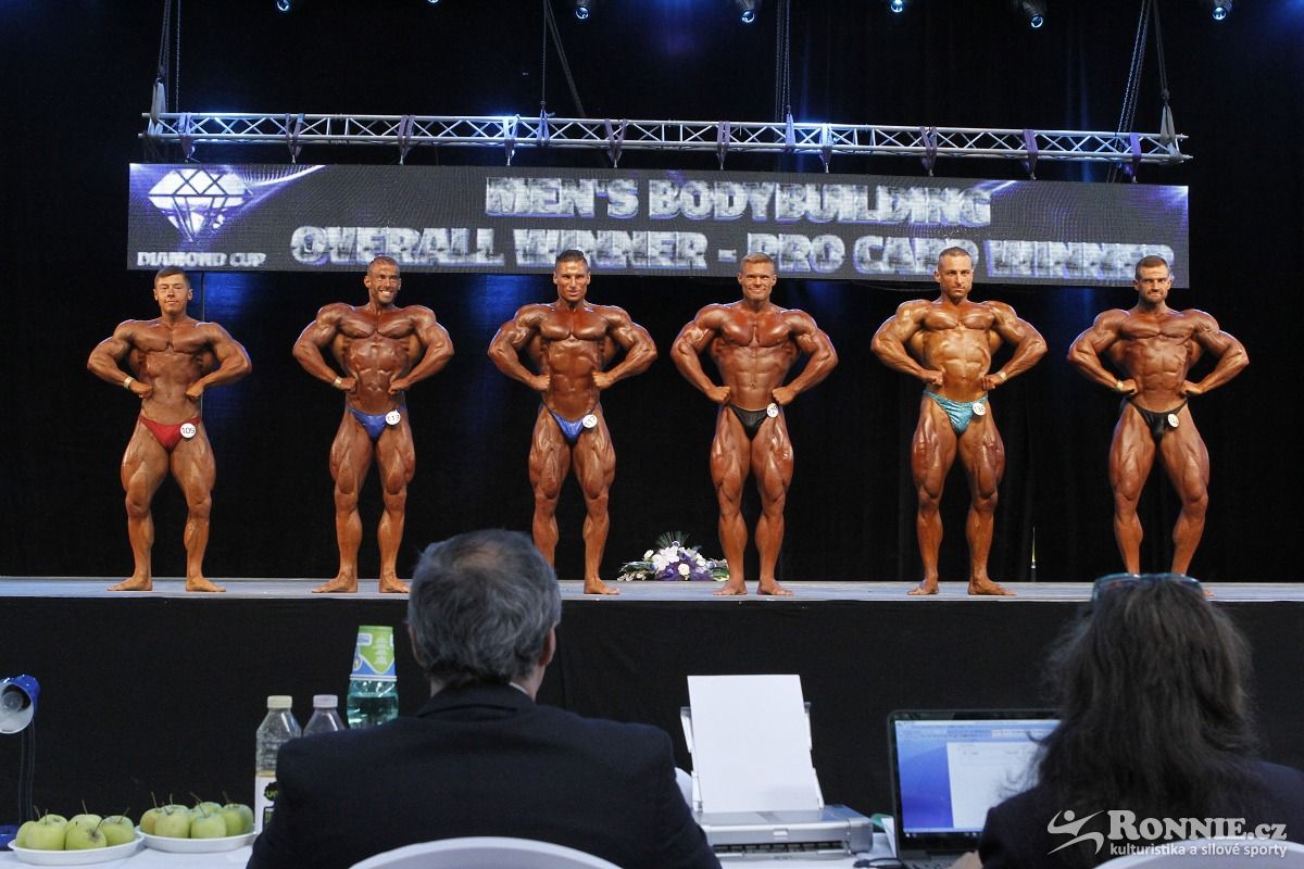 Jan Turek na IFBB Diamond Cupu 2016 p�i souboji o absolutn� v�t�zstv�