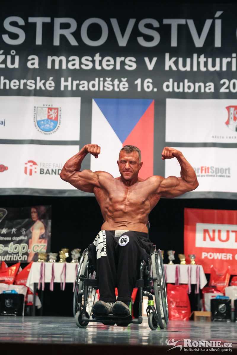 Daniel Minster na p�diu mistrovstv� �R 2016
