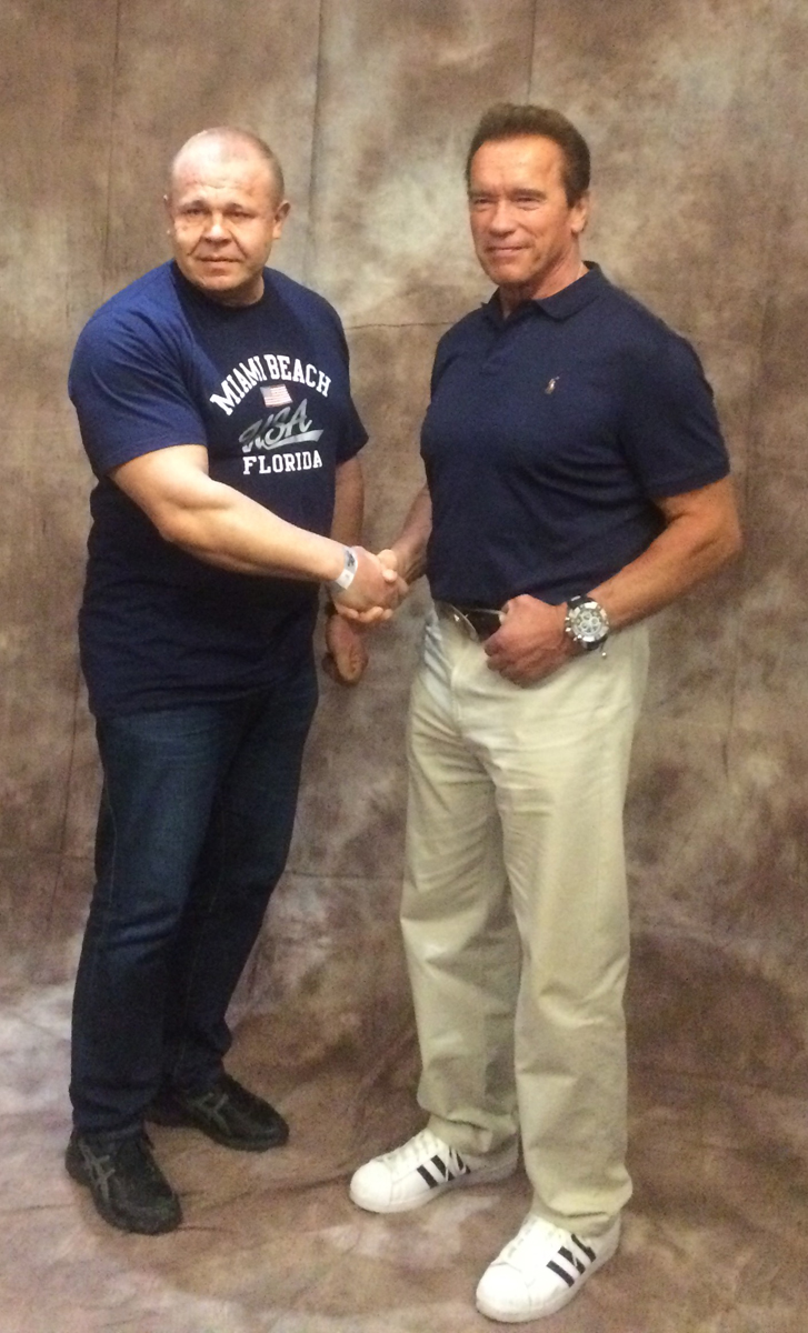 Franti�ek Z�mola, Arnold Schwarzenegger