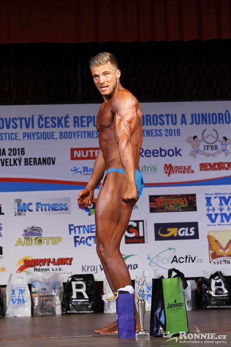 Filip K�ivka na Mistrovstv� �R dorostu a junior� 2016