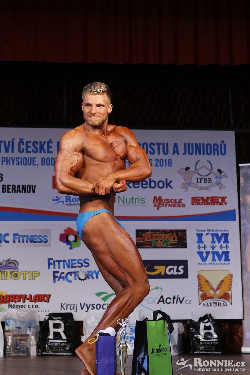 Filip K�ivka na Mistrovstv� �R dorostu a junior� 2016