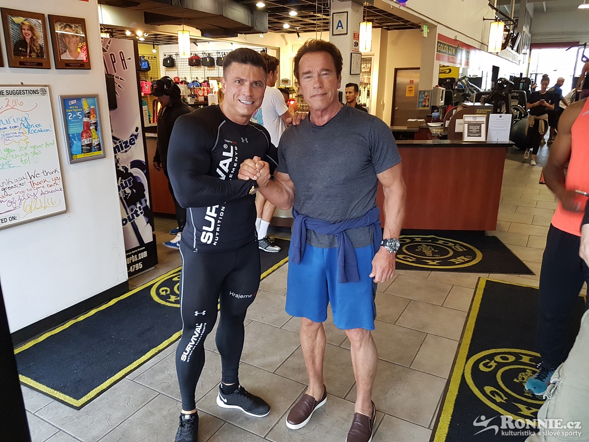 Sl�vek Vinogradov, Arnold Schwarzenegger