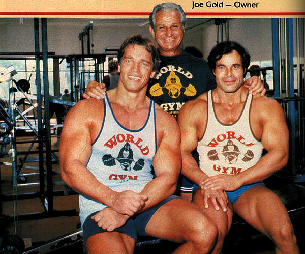 Arnold Schwarzenegger, Joe Gold, Franco Columbu