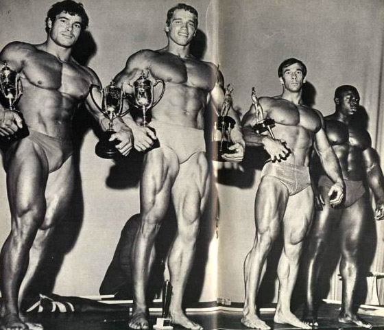 Franco Columbu, Arnold Schwarzenegger, Boyer Coe