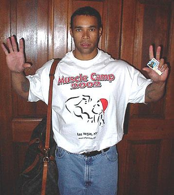Kevin Levrone na Muscle Campu 2002