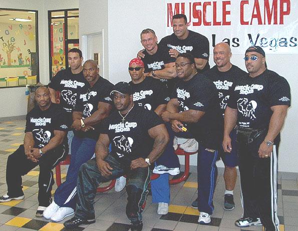 Kevin Levrone na Muscle Campu 2002