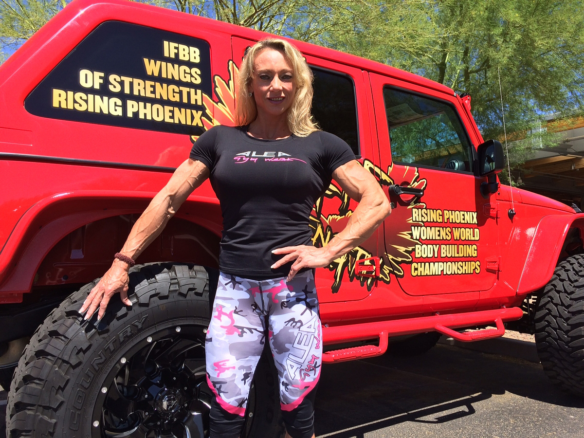 Margita Z�molov� s Jeppem pro v�t�zku Wings of Strength�s Rising Phoenix World Championships 2016 