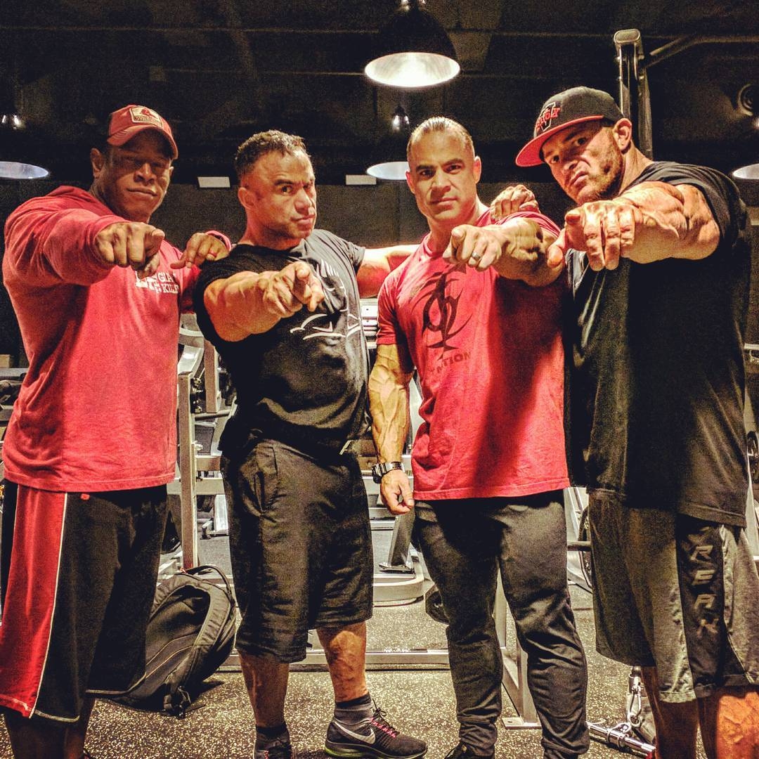 David Henry, Jose Raymond, Mark Dugdale, James "Flex" Lewis