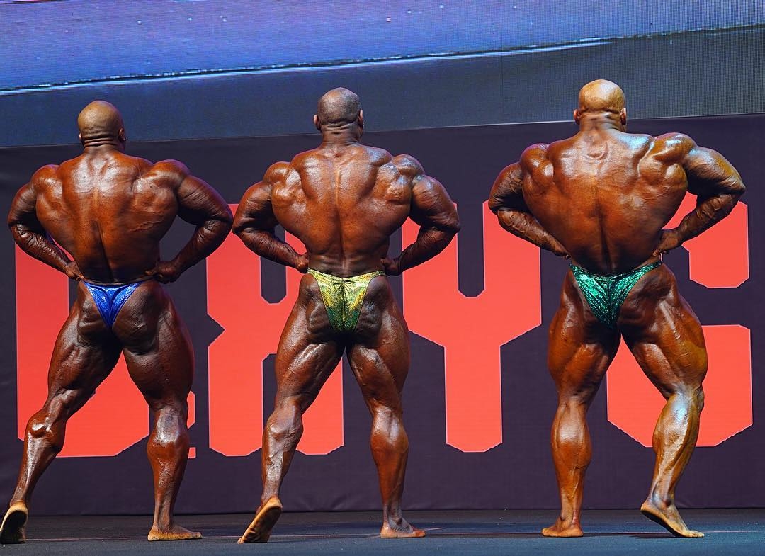 Shawn Rhoden, Dexter Jackson, Mamdouh Elssbiay