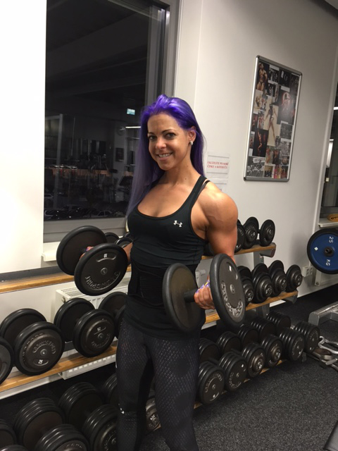 Ivana Dvo��kov� p�ed MS ve fitness 2016