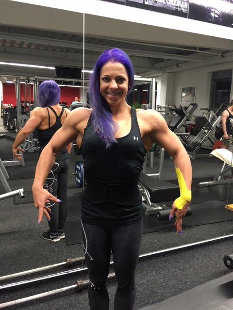 Ivana Dvo��kov� p�ed MS ve fitness 2016