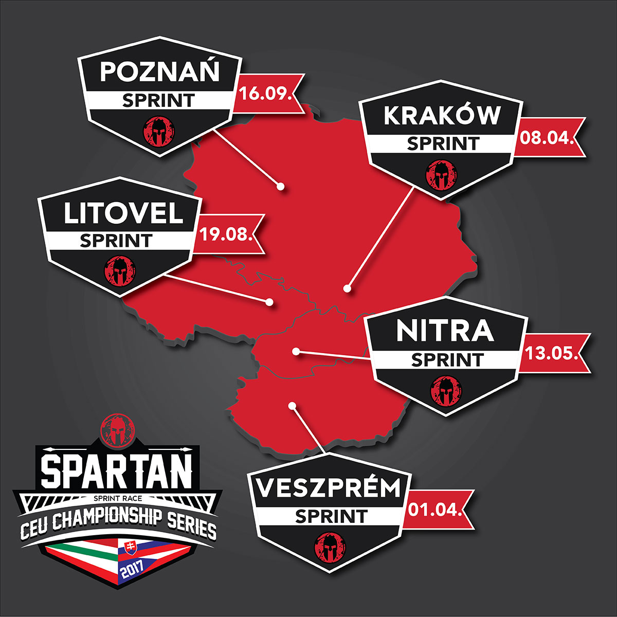 CEU s�rie Spartan Race Sprint 2017