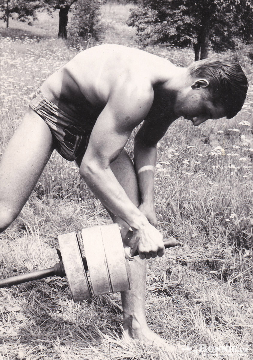 Srpen 1965, Plze� - Roudn� - Pavel Nesn�dal � tr�nink s ru�n� vyrobenou �inkou