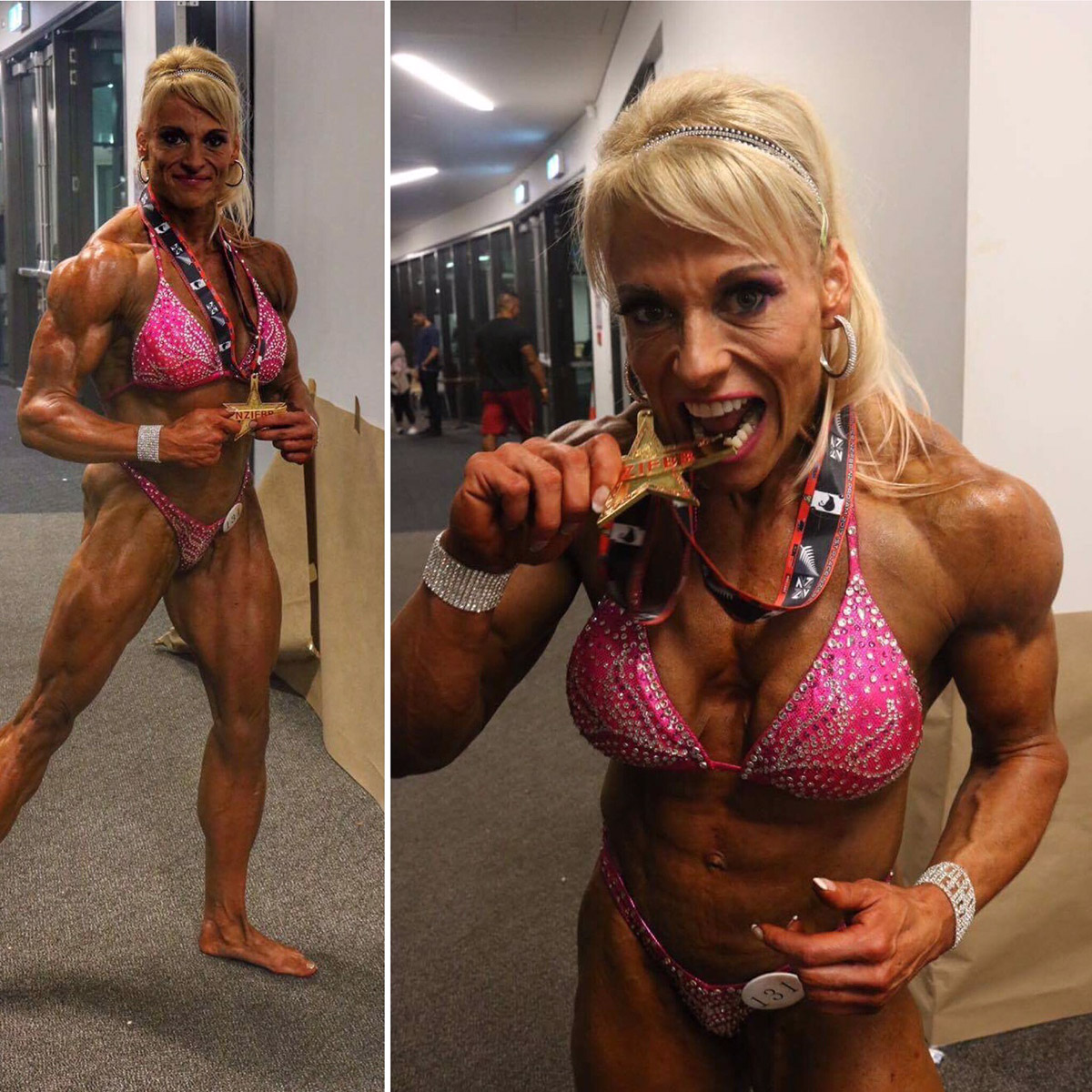 Alena Hatvani po v�t�zstv� na Ben Weider Legacy Cup New Zealand 2017